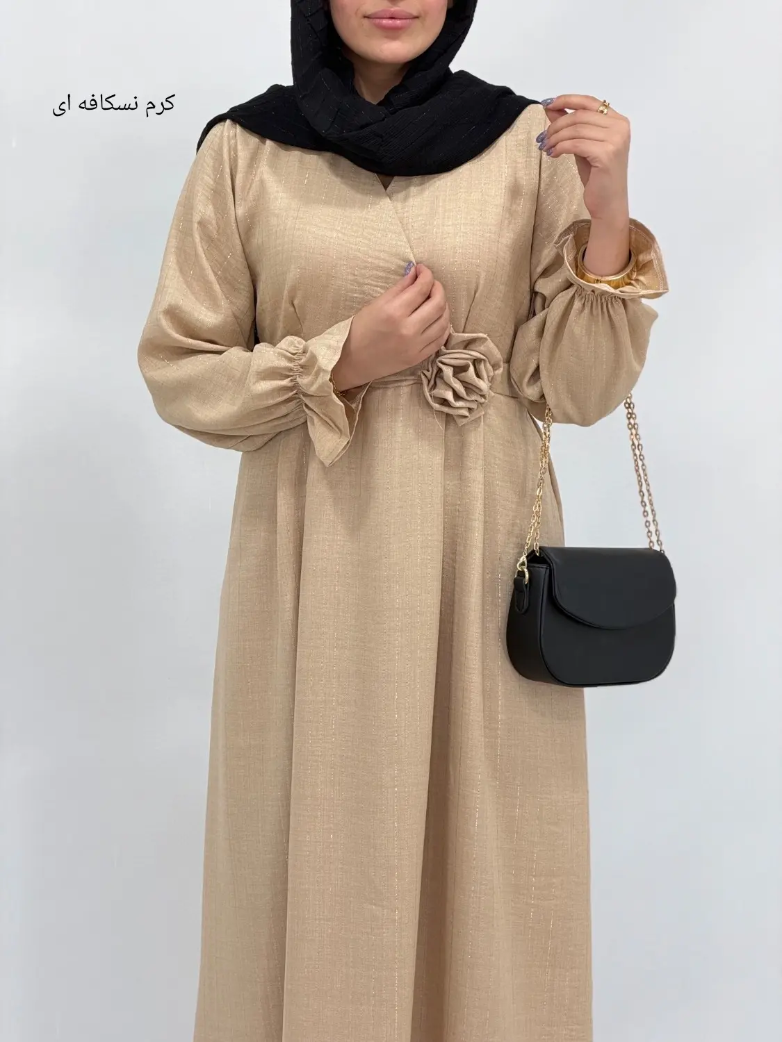 پیراهن بلند گل رز 1